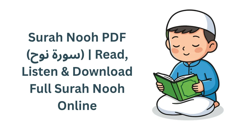 surah nooh pdf 4 Surah Nooh PDF